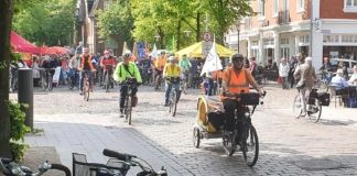 Fahrrad-Demo in Ahrensburg